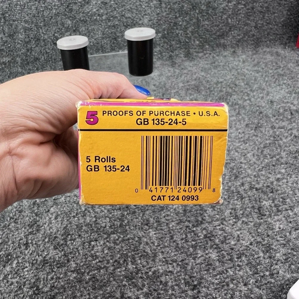 Kodak Bright Sun & Flash 200 24 Exposure Color Film Open Box 4 Rolls 11/2004